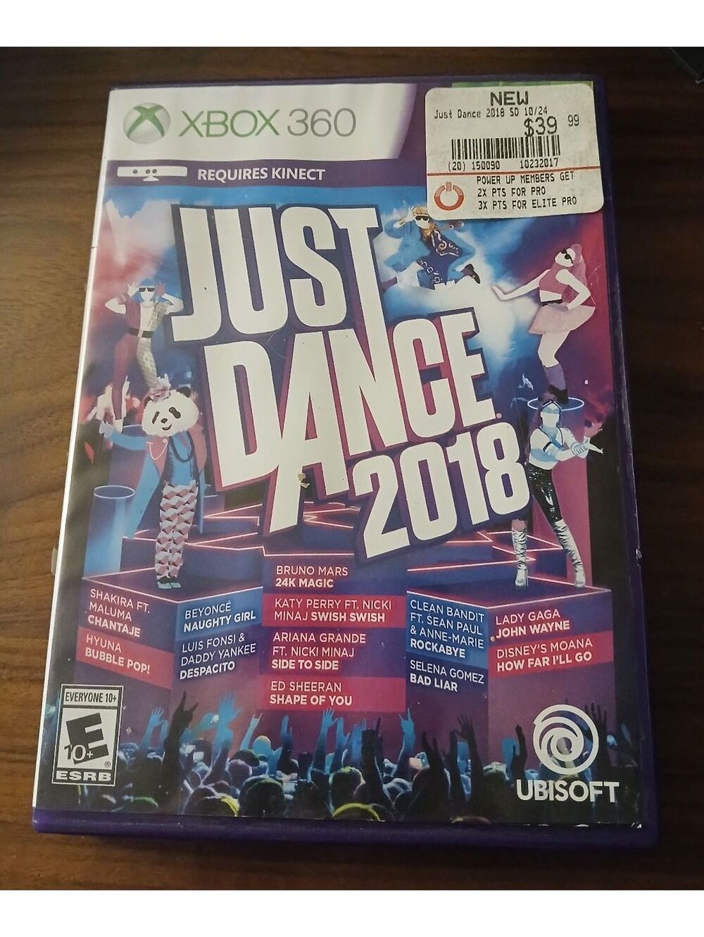 Just Dance 2018 (Microsoft Xbox 360, 2017)